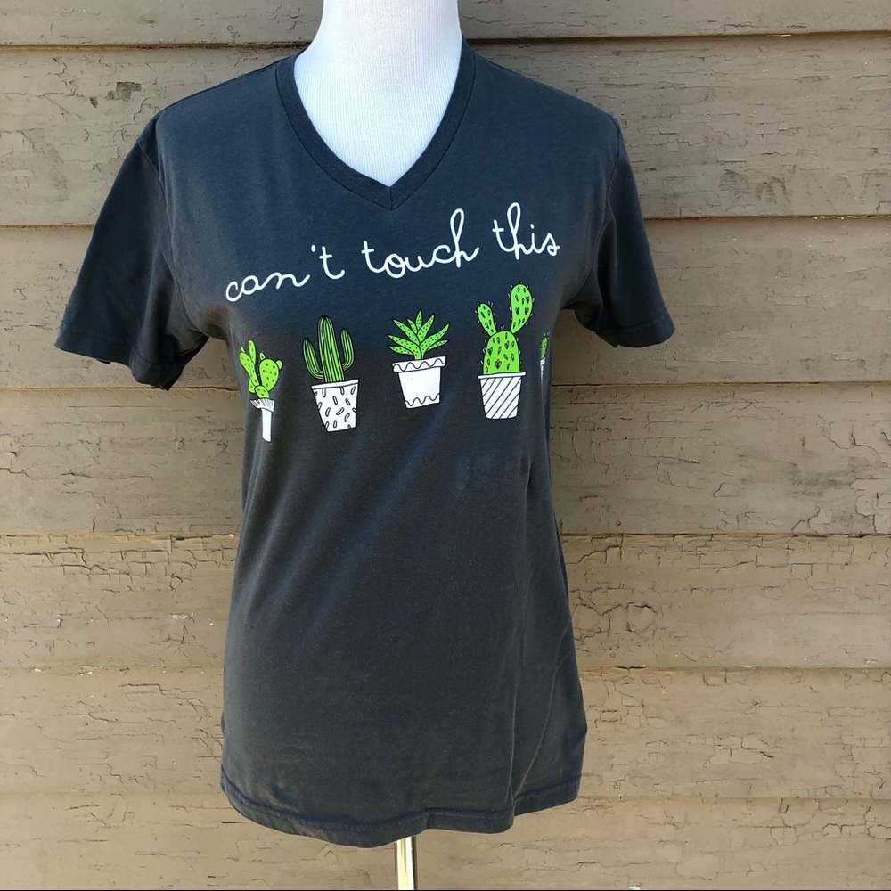 ☀️☀️☀️ 4/$20 Next Level Can’t Touch This cactus tee!